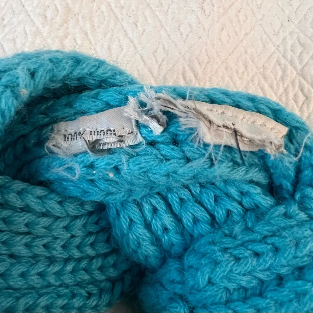 Vintage 80s Braided Knit Ski Headband